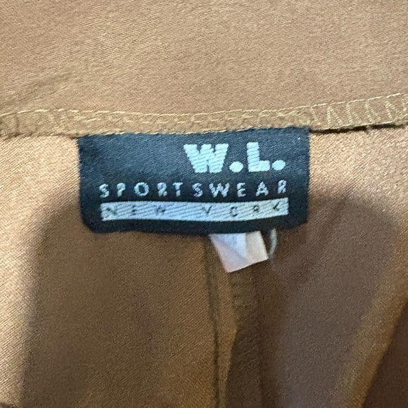 Vintage Patchwork W.L. Sportswear Suede Skirt - Picture 4 of 6